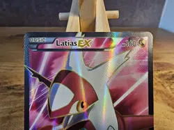 POKEMON CARD - Latias-EX TCG Plasma Freeze Holo Card 112/116 Full Art Ultra Rare - Image 3