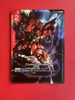 Gundam Card Game Close Combat ST03-013 C+ Alt Art - Image 1