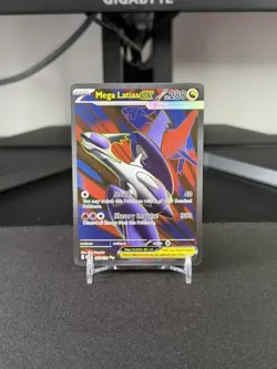 Mega Latias ex 163/132 Pokemon TCG Mega Evolution Full Art Holo Card NM - Image 1