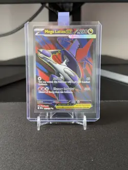 Mega Latias ex 163/132 Pokemon TCG Mega Evolution Full Art Holo Card NM - Image 2