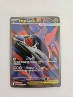 Mega Latias ex 163/132 Mega Evolutions Ultra Rare Full Art Pokemon TCG - Image 1