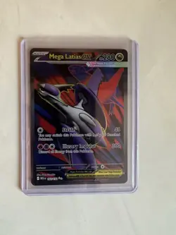Pokemon TCG Mega Evolutions Latias EX Full Art Card 163/132 - Image 1