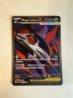 Pokemon TCG Mega Evolutions Latias EX Full Art Card 163/132 - Image 2