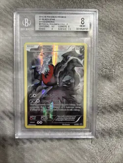 XY114 Darkrai Mythical Pokemon Beckett 8 NM-MT - Image 1