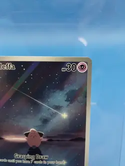 Pokemon TCG Cleffa Sv03: Obsidian Flames Holo Illustration Rare Card 202/197 - Image 2