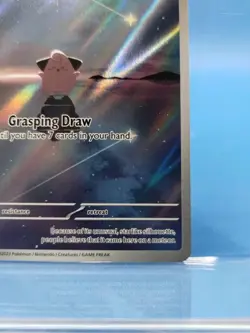 Pokemon TCG Cleffa Sv03: Obsidian Flames Holo Illustration Rare Card 202/197 - Image 5