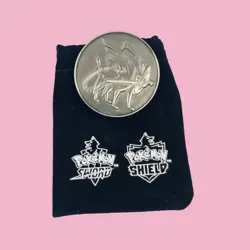 Lot of 5 Nintendo Collectible Coin Pokemon Sword and Pokemon Shield - Image 2