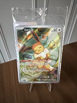 Eevee Promo SVP-173 Prismatic Evolutions ETB (sealed Eevee Promo Card) Pokemon - Image 1