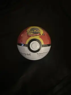Pokemon 2025 Poke Ball Tin - 1 Sealed Tin POKEBALL with 3 Booster Packs - Image 1