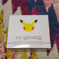 Pokemon TCG: 25th Anniversary Celebrations Elite Trainer Box ETB 820650809439 - Image 1