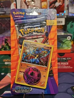 Pokemon LUCARIO XY Steam Siege Blister Pack Brand New Sealed - Image 1