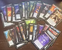 MTG Magic Lot 2010 Archenemy Complete Set Oversized # 1 - 45 Scheme Cards Jumbo - Image 1