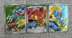 Pokemon TCG First Partner Illustration Collection Series 1 Kanto GEN 1 Set - Image 1