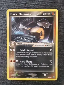 Pokemon Dark Marowak 7/109 - Image 1