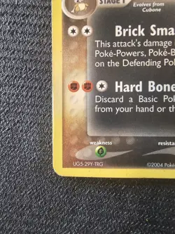 Pokemon Dark Marowak 7/109 - Image 3