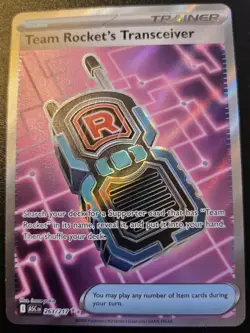 Team Rocket's Transceiver 263/217 Ultra Rare Ascended Heroes Pokemon TCG - Image 1