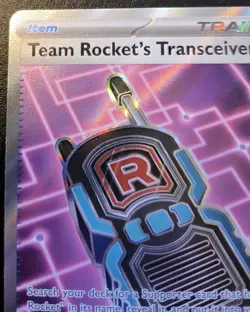 Team Rocket's Transceiver 263/217 Ultra Rare Ascended Heroes Pokemon TCG - Image 2