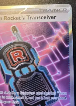 Team Rocket's Transceiver 263/217 Ultra Rare Ascended Heroes Pokemon TCG - Image 3