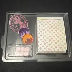 Pokemon 151 Deck box & Accessories Set with Mew coin, Dice - Image 1