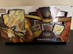 Sealed Pokemon Shining Legends Raichu GX Special Collection Box - Image 4