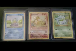 Charmander Squirtle Bulbasaur 001/034 CLC Classic Collection Kanto Pokemon NM-M - Image 1