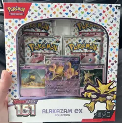 Pokemon Collection Box – Scarlet & Violet 151 (Alakazam EX, Promo, Boosters) - Image 2