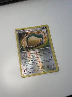 Pokemon Relaxo 77/124 Schicksalsschmiede Rare Non-Holo Deutsch 2016 LP/NM - Image 1