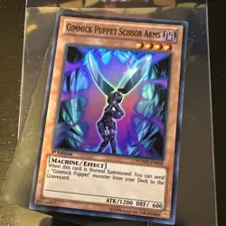 *** GIMMICK PUPPET SCISSOR ARMS *** 1ST EDITION SUPER RARE NUMH-EN008 YUGIOH! - Image 1