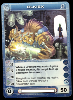 Chaotic 8/100 Olkiex Super Rare Holo Foil Card - Image 1