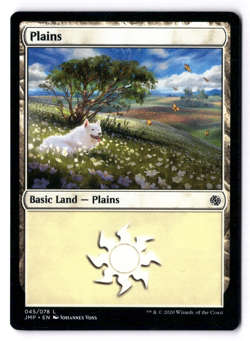 Plains NM* (DOG) Jumpstart ENGLISH 045/078 mtg -UnltdCards - Image 1
