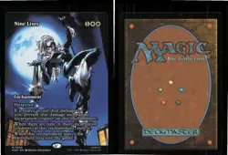 Nine Lives (Borderless) 3 Marvel Universe Eternal-Legal Magic: The Gathering NM - Image 3