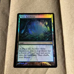 Misty Rainforest Zendikar Rising Foil - Image 1