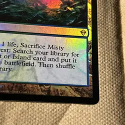 Misty Rainforest Zendikar Rising Foil - Image 4
