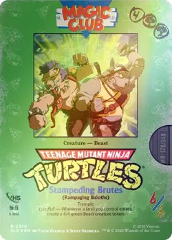 SECRET LAIR X TMNT VHS VILLAINS FOIL EDITION 🔥 In Hand Ships Now - Image 4