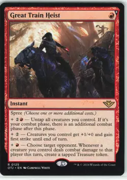 Magic: The Gathering 2024 Outlaws of Thunder Junction Great Train Heist #125 - Image 1