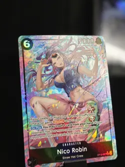 Nico Robin (Alternate Art) OP12-087 Legacy of the Master Foil - Image 2