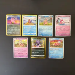 Pokemon TCG Slowbro & Slowking Card Lot (7 Cards, English) - Image 1