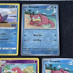 10x Pokemon Tcg- Slowpoke, Slowbro & Slowking Bundle Near mint No duplicate - Image 4