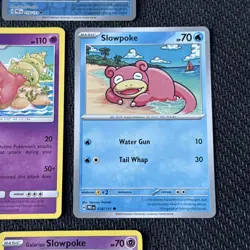 10x Pokemon Tcg- Slowpoke, Slowbro & Slowking Bundle Near mint No duplicate - Image 5