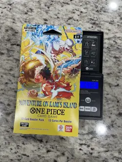 One Piece op-15 Adventure on Kami’s island sleeved booster pack heavy 37.78 - Image 1