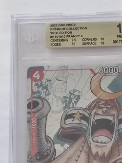 One Piece Premium Collection 25th Anniversary FRANKY BGS 10 Manga Panel Pop 15 - Image 2