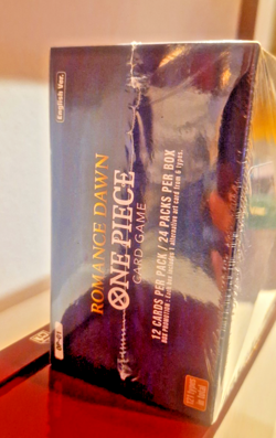 Display One Piece OP01 First Print Blue Bottom Romance Dawn Box English - Image 4