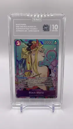 TAG 10 Black Maria OP08-074 2025 One Piece Promos Illustration Box VOL 2 - Image 1
