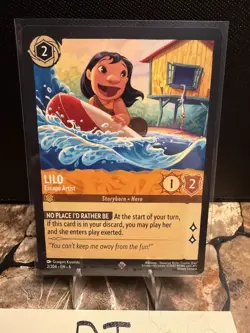 Disney Lorcana: Azurite Sea LILO Escape Artist 2/204 - Image 1