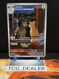 Pokemon TCG Persian Illustration Rare Card 078/064 Shrouded Fable - Image 1