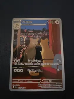 Pokemon TCG Persian 078/064 Shrouded Fable Holo Card, Illustration Rare - Image 1