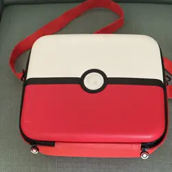 Pokemon Card Trading Storage Box Carry Case - Pokeball Design - Image 3