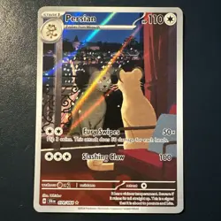 Pokemon TCG Persian 078/064 Shrouded Fable Illustration Full Art Holo Rare - Image 1