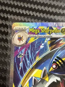 Mega Sharpedo EX 127/094 Pokemon TCG Phantasmal Flames Special Illustration Rare - Image 3