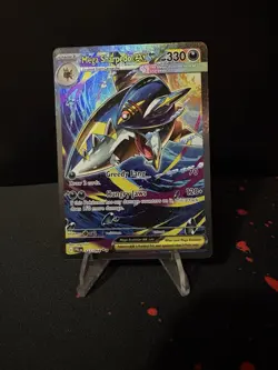 Pokemon Mega Sharpedo ex 127/094 Special Illustration Rare Phantasmal Flames Ho… - Image 1
